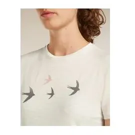 Icebreaker Merino 150 Tech Lite Bird Transit beige S