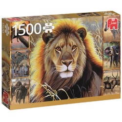 Jumbo Spiele Puzzle 18356 Afrikanische Schönheit 1500 Teile Puzzle, 1500 Puzzleteile bunt