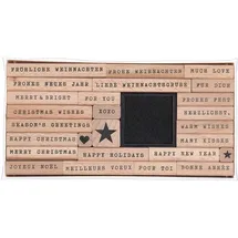 Rico Design Stempelset Merry Christmas, Handwriting , 26 Stempel