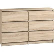 roe furniture Kommode 120 x 77 x 119 cm Braun