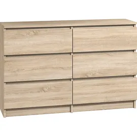 roe furniture Kommode 120 x 77 x 119 cm Braun