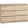 roe furniture Kommode 120 x 77 x 119 cm Braun