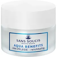 Sans Soucis Aqua Benefits Gesichtscreme 24h Pflege Creme 50 ml