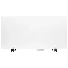 Ximax Mobile Infrarotheizung mit Rollen und Thermostat 50x100 cm 750 Watt Weiß