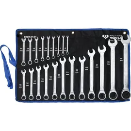 BRILLIANT TOOLS Ratschenringschlüssel-Satz 21-tlg.