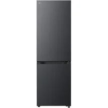 LG GBBSJ1CCEP Kühl-Gefrierkombination (333 l, 1860 mm hoch, Metallic Black)