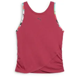 PUMA Tropical Print kurzes Tanktop Damen 17 - port XXL