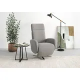 TV-Sessel SIT & MORE "Grenoble, inkl. Kopfteilverstellung", grau, B:71cm H:110cm T:82cm, Sessel, wahlweise mit 2 Motoren, Akku & Aufstehhilfe