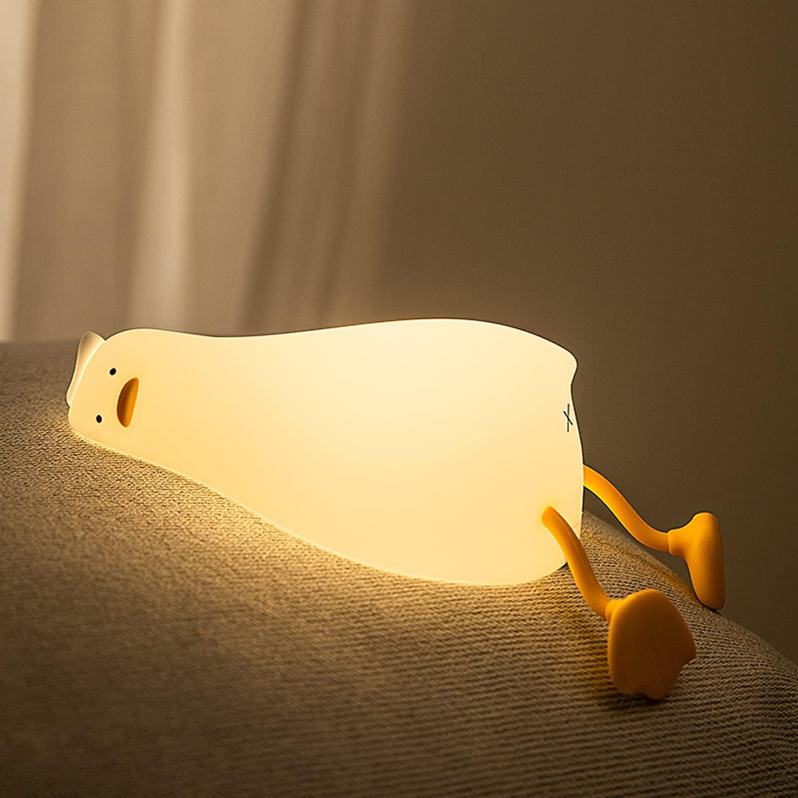 ente mit led-licht