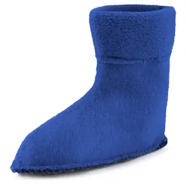 Ladeheid Eva Kinder Jungen Mädchen Gummistiefel Regenschuhe gefüttert LA-CA-03 (Metallisches Blau/Marineblau-2, 34/35 Eu) - 34/35