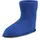 Ladeheid Eva Kinder Jungen Mädchen Gummistiefel Regenschuhe gefüttert LA-CA-03 (Metallisches Blau/Marineblau-2, 34/35 Eu) - 34/35