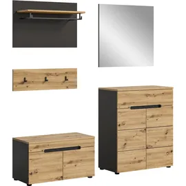 INOSIGN REHAT Garderoben-Set 175 x 0 x 0 grau