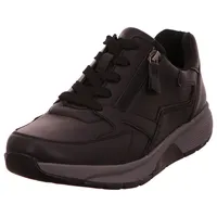 Gabor Damen Low-Top Sneaker, Frauen Halbschuhe,schnürschuhe,schnürer,Freizeit,straßenschuhe,Strassenschuhe,Sportschuhe,schwarz,40 EU / 6.5 UK - 40 EU