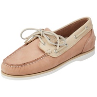 Damen Klassisches Boot Amherst 2 Eye Boat Shoe Sneaker, Rugby Tan, 41 EU