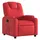 vidaXL Relaxsessel Rot Kunstleder 50 x 97 x 0 cm Rot mit Liegeposition