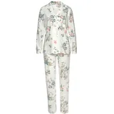 VIVANCE DREAMS Damen Pyjama ecru-allover-geblümt Gr.32/34