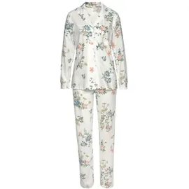 VIVANCE DREAMS Damen Pyjama ecru-allover-geblümt Gr.32/34