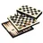 Philos Reise Schach Backgammon Dame Set