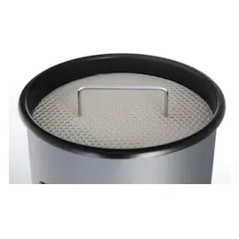 Durable Standaschenbecher silbermetallic