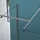 mai & mai Walk-In-Duschwand links 90 x 120 cm Klarglas 8mm ESG-Sicherheitsglas Bremen01ms-T