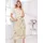 Classic Basics A-Linien-Rock Damen Floral Braun 27