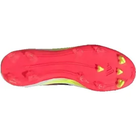 adidas F50 League FG/MG Herren Cloud White/Core Black/Solar Yellow 45 1/3