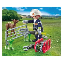 Playmobil Action Feuerwehr-Tierrettung 71467