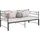 vidaXL Tagesbett 90 x 200 cm Schwarz