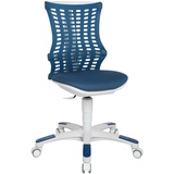 TOPSTAR Sitness X Chair 20, FX230CR55 Stoff blau, Gestell weiß