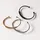 Liebeskind Berlin Elegantes Armband aus poliertem Edelstahl IP Schwarz 6,9 cm