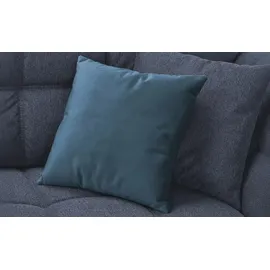 bobb Big Sofa Flachgewebe 3-Sitzer Blau