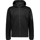 CMP Herren Light Softshell Jacke (Größe 5XL, schwarz)