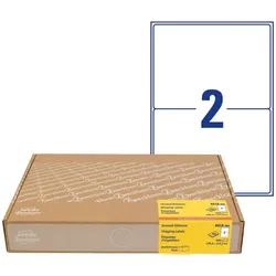 AVERY Zweckform Versand-Etiketten, 99,1 x 143,5 mm, weiß