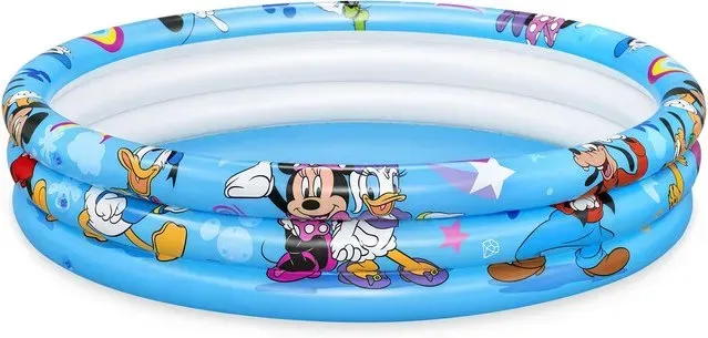 Bestway Disney Junior: Mickey & Friends Spielbecken, Φ 48 Zoll x H 10 Zoll / Φ 1,22 m x H 25 cm