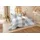 Primera Mako-Satin, Bettwäsche 155x220 Karo grau blau rost 243227-35