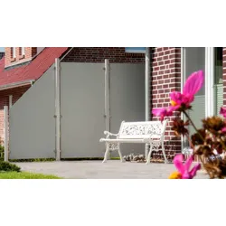 HPL Zaun Farum - Grau  - aus HPL (High Pressure Laminate)