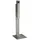 Proregal Praktischer Wandascher Abstreifblech | mit Standfuß | 3,5 Liter, HxBxT 125x31x31cm | Edelstahl | Ascher Aschenbecher