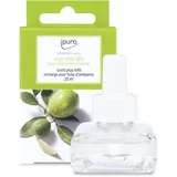 ipuro Scent Plug LIME LIGHT 20ml - Raumduft mit Zitronengras, Bergamotte, Orange Geranie & Vanilleblumen - nachfüllbarer Lufterfrischer für die Steckdose, ohne Duftstecker