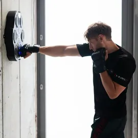 HMS TB02 Elektronische Boxscheibe mit LED, Bluetooth und Handschuhen