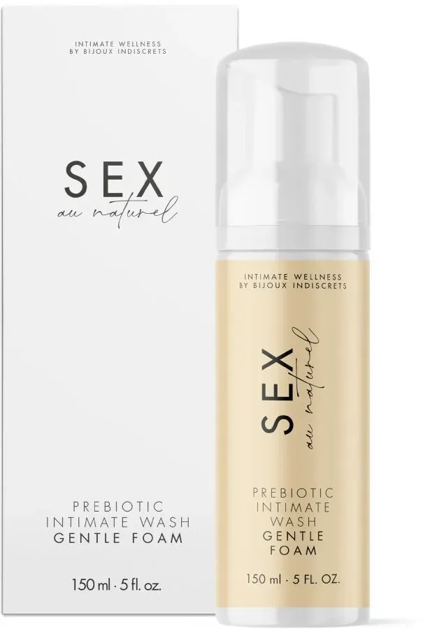 BIJOUX INDISCRETS  SEX AU NATUREL PRÄBIOTISCHES INTIMGEL MIT SCHAUM 150 ML