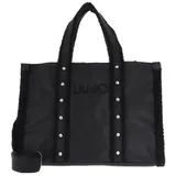 Liu•Jo Liu Jo Shopper Schultertasche Tote Bag Nero schwarz - L