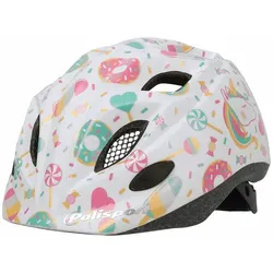 POLISPORT Kinder Lolipops Helm mit Flasche und Flaschenhalter Größe XS