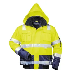 Warnschutz-Pilotenjacke "ARTHUR" - S - gelb/marine