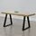 [en.casa] Tischgestell 70 x 72 x 10 cm