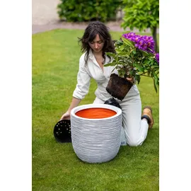 Capi Europe Nature Rib Ø 35 x 34 cm anthracite