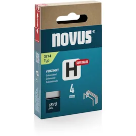 Novus Feindrahtklammern Typ 37 4 mm (042-0783) 1870 Stück