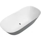 Villeroy & Boch Theano 175 x 80 cm, freistehend, Schürze Colour on Demand, stone white