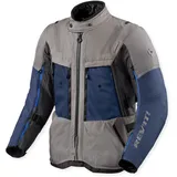 RevIt! Revit Sand 5 H2o Textiljacke wasserdicht - Dunkelgrau/Blau / S