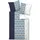 JANINE Carmen S 55026 nachtschattenblau/perlblau 135 x 200 cm + 80 x 80 cm