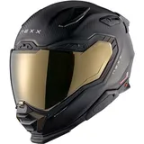 NEXX X.wst3 Zero Pro Carbon Integralhelm - Matt-Schwarz/Gold - XXL